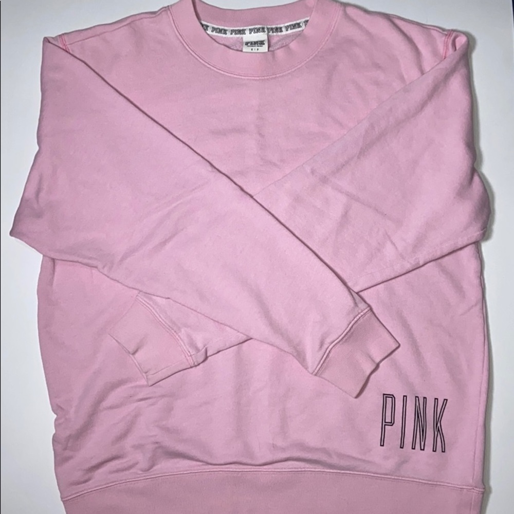 “PINK” crewneck